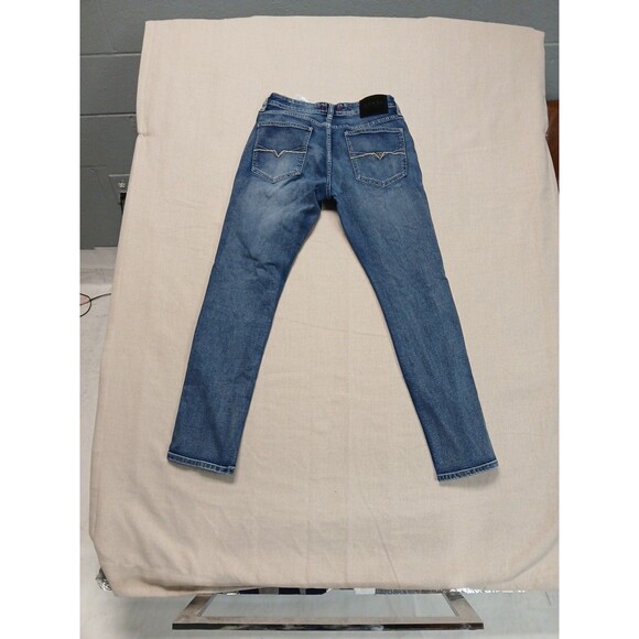 Guess Jeans Size 31x32 Mens Ultra Slim McCrae Fit Mid Rise Blue Denim - Picture 11 of 16